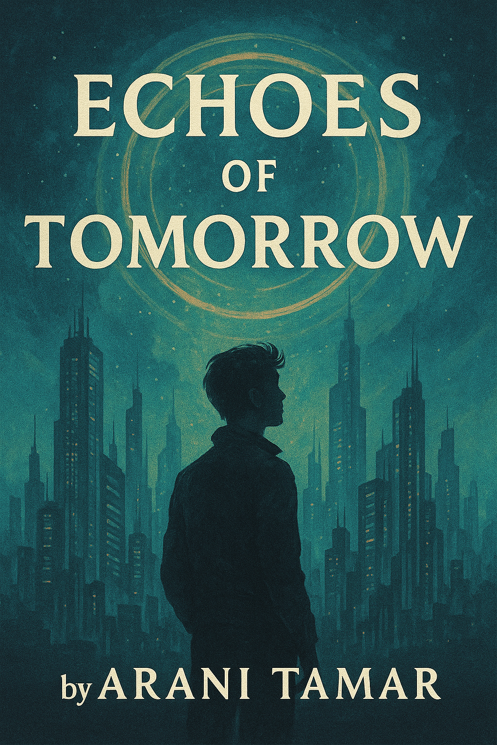 Book cover: Echoes of Tomorrow by Arani Tamar