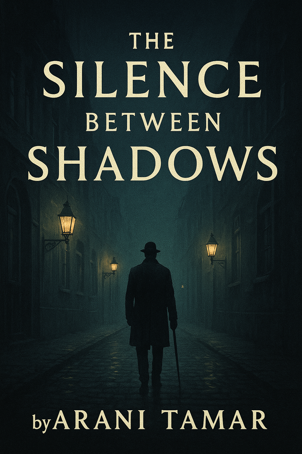 Book cover: The Silence Between Shadows by Arani Tamar